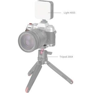 SmallRig X-T50 Black Handgrip, Silicone L-Shape Handle for FUJIFILM X-T50 4783